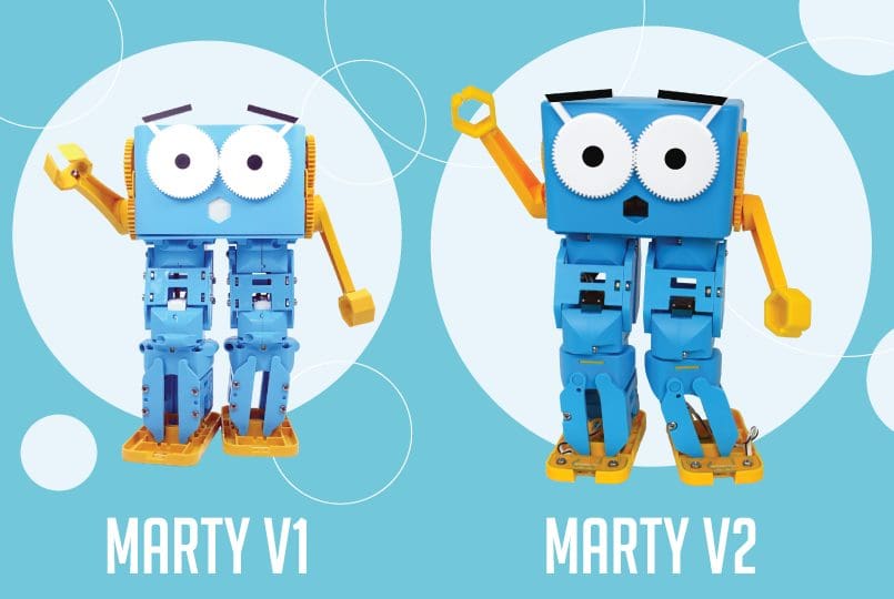 Marty V1 and V2 Marty Version 1 and Version 2