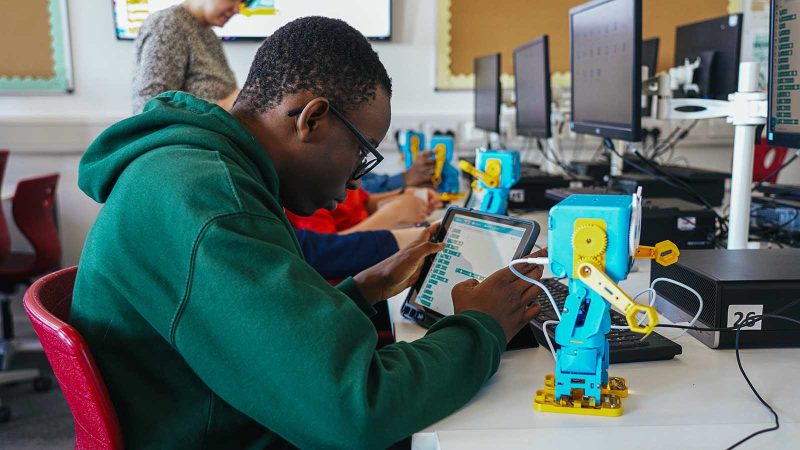 Title IV-A Marty in the encouraging engagement in CS education.