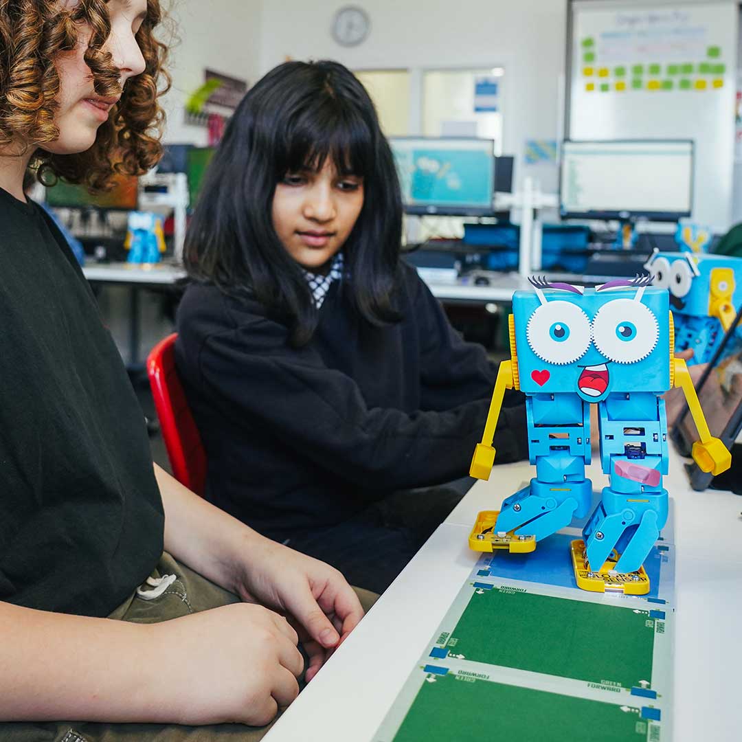 Learning with Marty in Unplugged Mode