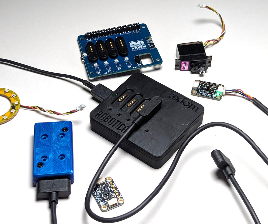 Robotical Axiom with Assorted Sensors and Outputs