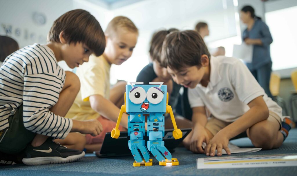 Marty the Robot in Class