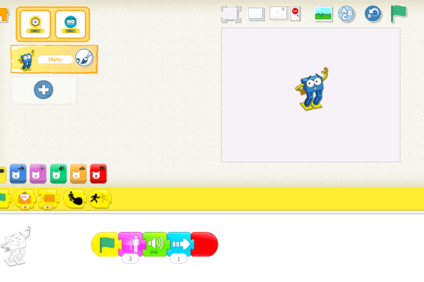 Junior Block Coding Junior Block Coding on the Robotical App