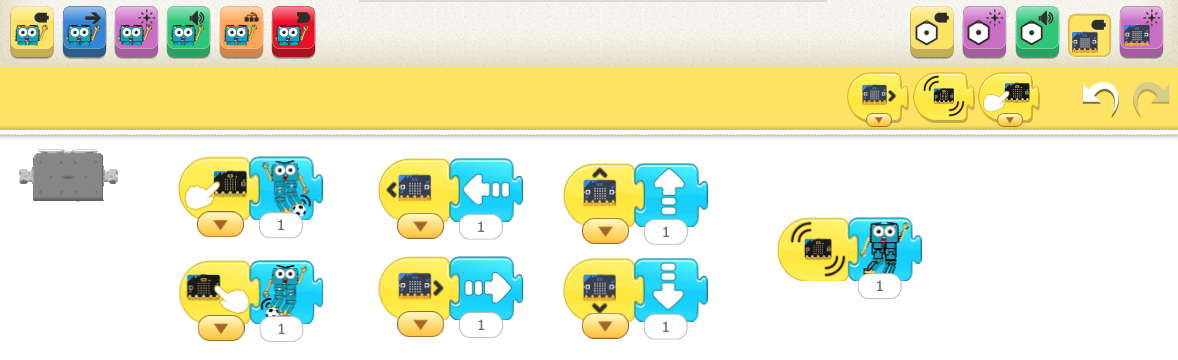 micro:bit with Blocks Jr